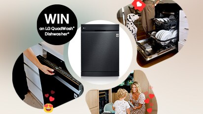 Win an LG QuadWash® Dishwasher 